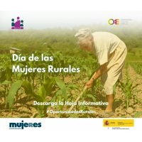 Hoja Informativa #OportunidadesRurales: mujeres y empleo en el ámbito rural